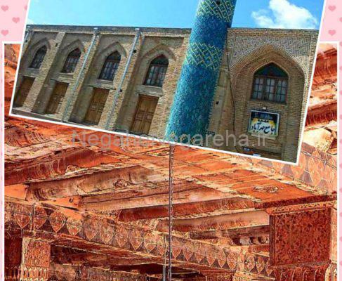 ستاوند های چوبی مساجد جامع مهرآباد و  “گزویش” بناب،